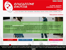 Tablet Screenshot of educazioneemotiva.it